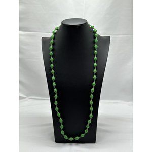 Bead For Life Green Beaded Necklace 36 in
